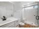 Modern bathroom with walk-in shower at 2003 Cedar Falls Dr # 69, Waxhaw, NC 28173