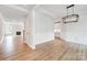 Open dining area with hardwood floors and wainscoting at 2003 Cedar Falls Dr # 69, Waxhaw, NC 28173