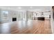 Spacious living room with hardwood floors and fireplace at 2003 Cedar Falls Dr # 69, Waxhaw, NC 28173