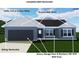Single story home with gray siding, white trim at 6122 Lowder Rd, Salisbury, NC 28147