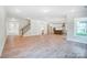 Open concept living area with hardwood floors at 2004 Cedar Falls Dr # 4, Waxhaw, NC 28173