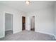 Spacious bedroom with carpet, and access to closet and bathroom at 2004 Cedar Falls Dr # 4, Waxhaw, NC 28173