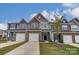 New townhome community with three-story townhouses available. Features brick and stone exterior finishes at 6280 Culbert St # 190, Harrisburg, NC 28075