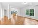 Spacious basement with hardwood floors and large windows at 11 Shipmaster Ct, Clover, SC 29710