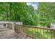 Wooden deck overlooking a spacious backyard at 2115 Dallas Stanley Hwy, Stanley, NC 28164