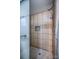 Clean shower with tiled walls and hexagonal floor tiles at 707 Cool Spring Rd, Statesville, NC 28625