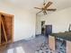 Second bedroom with hardwood floors, an open closet, and a view of stairs at 10910 Archer Rd, Davidson, NC 28036