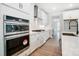 Modern kitchen with stainless steel appliances and white cabinets at 2016 Cedar Falls Dr # 7, Waxhaw, NC 28173