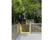 Gray deck with stairs leading to backyard at 115 Palmer St, Shelby, NC 28150