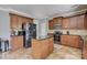 Modern kitchen with stainless steel appliances and granite countertops at 8714 Brideswell Ln, Charlotte, NC 28278