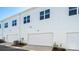 Rear exterior view of townhouses at 5919 Wetlands Aly, Charlotte, NC 28215