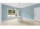 Breakfast room with tiled floor and large window at 909 Shinnville Rd, Mooresville, NC 28115