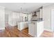 Spacious kitchen with island and stainless steel appliances at 101 Mcalway Rd, Charlotte, NC 28211