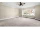 Spacious bedroom with neutral walls and carpet flooring at 101 Mcalway Rd, Charlotte, NC 28211