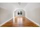 Spacious bedroom with hardwood floors and large window at 101 Mcalway Rd, Charlotte, NC 28211