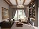 Cozy living room features built-in shelving, comfortable seating, and natural light at 108 Sail High Ct, Mooresville, NC 28117