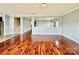 Bright living room with hardwood floors and open floor plan at 422 Bougainvillea Ct, Monroe, NC 28110