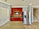Kitchen with stainless steel appliances and wood cabinets at 422 Bougainvillea Ct, Monroe, NC 28110