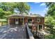 Multi-level deck overlooks a large backyard at 810 Hampton St, Shelby, NC 28152