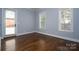 Bright office with hardwood floors and exterior access at 2708 Chilton Pl, Charlotte, NC 28207