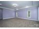 Bright bedroom with neutral walls and carpeted floors at 2708 Chilton Pl, Charlotte, NC 28207