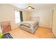 Bright bedroom with double bed and large window at 3040 Gilroy Dr, Indian Land, SC 29707