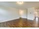 Spacious living room with hardwood floors and neutral walls at 1465 Ardmore Dr # 237, Sherrills Ford, NC 28673