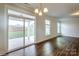 Breakfast nook featuring sliding glass doors and hardwood floors at 1465 Ardmore Dr # 237, Sherrills Ford, NC 28673