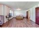 Serene bedroom with hardwood floors, a comfortable bed, and access to other rooms at 2491 Highway 274 Hwy, Cherryville, NC 28021