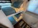 Built-in bunk beds with bedding at 332 Mount View Ln, New London, NC 28127