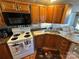 Efficient kitchen with ample cabinetry and appliances at 108 Meadowview Cir, New London, NC 28127