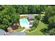 Relaxing pool area with pergola and patio at 5610 Golden Pond Dr, Indian Trail, NC 28079