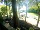 Lake view from backyard with stairs to the lake at 144 Hickory Hollow Ln, Taylorsville, NC 28681