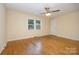 Bedroom with hardwood floors and ample closet space at 805 Rowan Avenue Ext, Spencer, NC 28159