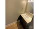 Small bathroom with vanity and toilet at 210 Harbour Place Dr, Davidson, NC 28036