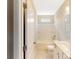 Clean bathroom with bathtub, toilet, and vanity at 104 Brooke Forest Ct # 19, Mooresville, NC 28115