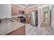 Kitchen features stainless steel appliances and granite countertops at 3921 Sky Dr, Charlotte, NC 28226