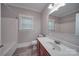 Bathroom with a sink and bathtub at 3921 Sky Dr, Charlotte, NC 28226