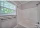 Bathroom with shower and tub at 3921 Sky Dr, Charlotte, NC 28226
