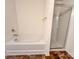 Bathroom boasts a soaking tub and a separate shower stall at 3800 Hope Marian St, Gastonia, NC 28052