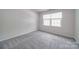 Bright bedroom with carpet and large window at 6232 Hickory Cove Ln, Charlotte, NC 28269