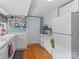 Efficient kitchen with white appliances and ample counter space at 510 5Th St, Spencer, NC 28159