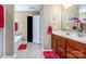 Bathroom with double vanity, garden tub, and separate shower at 127 Tranquil Ct # 18A, Locust, NC 28097