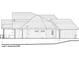 House left side elevation showing a two story home with stone and wood siding at 337 Tradition Dr, Mount Gilead, NC 27306