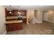 Renovated kitchen with granite counters and island at 310 Chaney St, Wingate, NC 28174