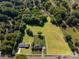 Aerial view showing a house and large lot, ideal for those seeking extra space and privacy at 1418 Oakwood Ave, Kannapolis, NC 28081