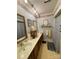 Clean bathroom with double vanity and shower at 506 Hearne Farm Rd, Mount Gilead, NC 27306