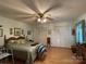 Main bedroom with hardwood floors and ample closet space at 506 Hearne Farm Rd, Mount Gilead, NC 27306