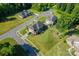 Aerial view of house and neighborhood at 2073 Hambridge Ave, Kannapolis, NC 28081