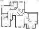 Second floor plan with multiple bedrooms and bathrooms at 2073 Hambridge Ave, Kannapolis, NC 28081